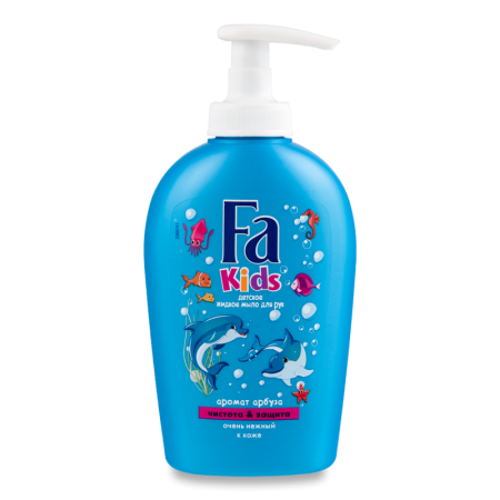 Мыло Жидкое Для Рук Аромат Арбуза чистота&защита Kids fa 250мл