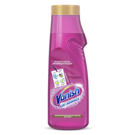 Пятновыводитель Vanish Oxi Advance Гель д/тканей 400мл Кан