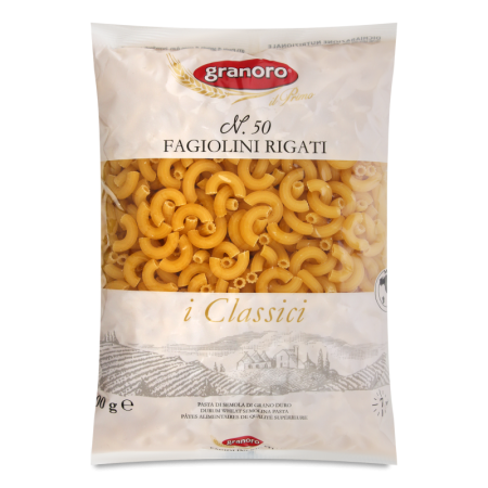 Изделия Макаронные №50 Fagiolini Rigati Granoro м/у 500г