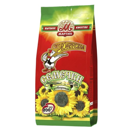 Семечки от Мартина Отборные 200гр п/п