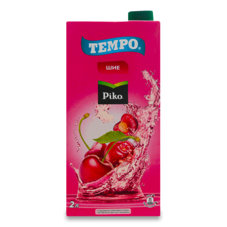 Напиток Безалкогольный Негазированный Вишня Piko Tempo т/п 2л