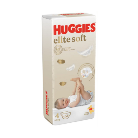Подгузники Huggies Elite Soft 4 8-14кг 54шт гр/уп