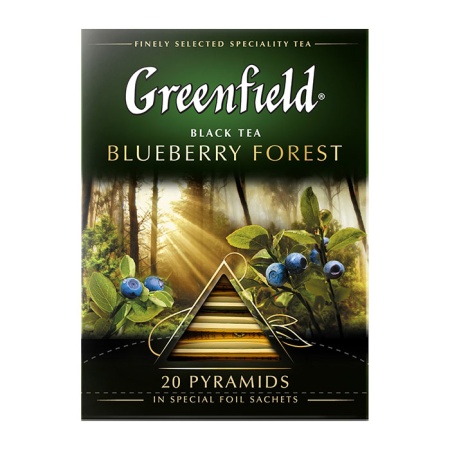 Чай Greenfield Blueberry Forest 20пак Кор