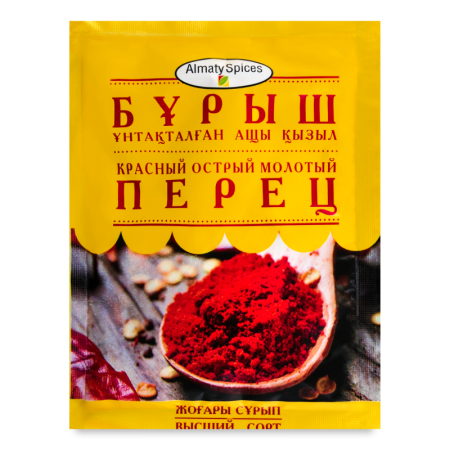 Перец Красный Острый Молотый Almaty Spices м/у 50г