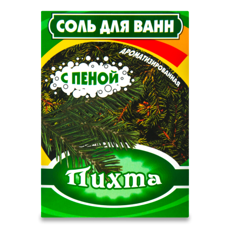 Соль д/ванн Бахташ Пихта с Пеной 400гр Кор