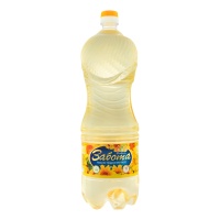 Масло Подсолнечное Рафинированное Дезодорированное Забота п/бут 1.8л