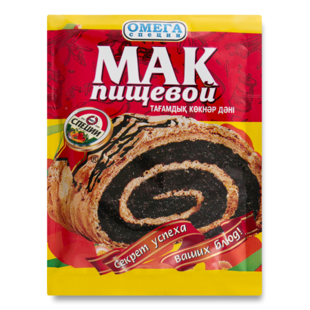 Мак Пищевой Омега Специи м/у 50г Мак Пищевой Омега Специи м/у 50г