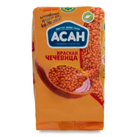 Чечевица Красная Асан м/у 750г