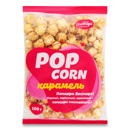 Попкорн Восторг Карамель 100гр п/п