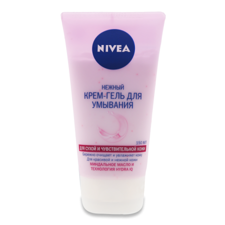 крем-гель Для Умывания Нежный Для Сухой и Чувствительной Кожи Nivea 150мл