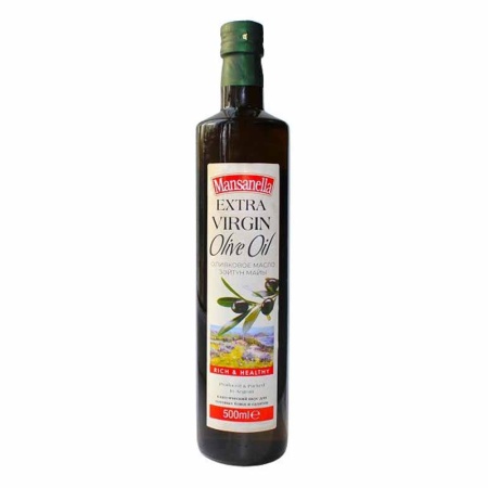 Масло Mansanella Олив Extra Virgin 500мл с/б