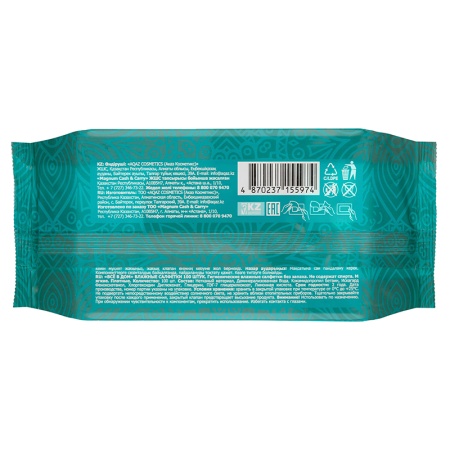 Салфетки Влажные Всё в Дом 100шт фл/п