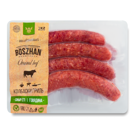 Колбаски Гриль Говядина Boszhan кг
