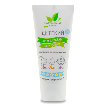 крем-бальзам Натуральная Серия Детский Ромашка 0+ 50гр Туба