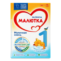 Смесь Молочная Сухая с Пребиотиками Для Детей от Рождения №1 Малютка к/у 300г