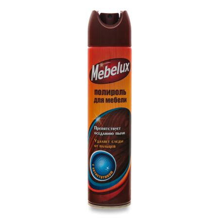 Полироль Для Мебели с Антистатиком Mebelux 300мл