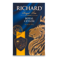Чай Черный Листовой Цейлонский Royal Сeylon Richard к/у 90г