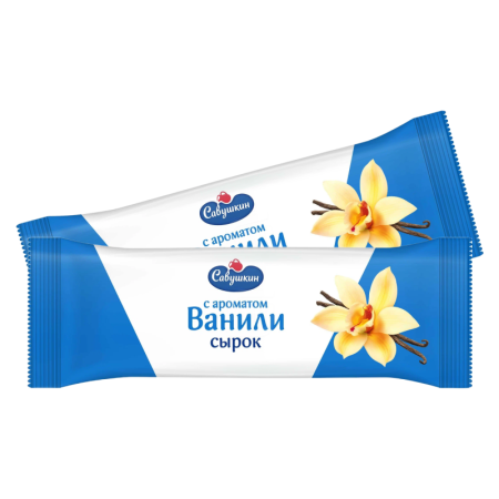 Сырок Савушкин Творожный Глаз Ваниль 23% 40гр фл/п