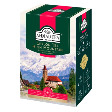Чай Ahmad Ceylon Fbopf Лист Черн 200гр Кор