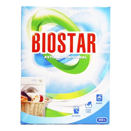 Порошок Стир Biostar Универсал Автомат 450гр Кор