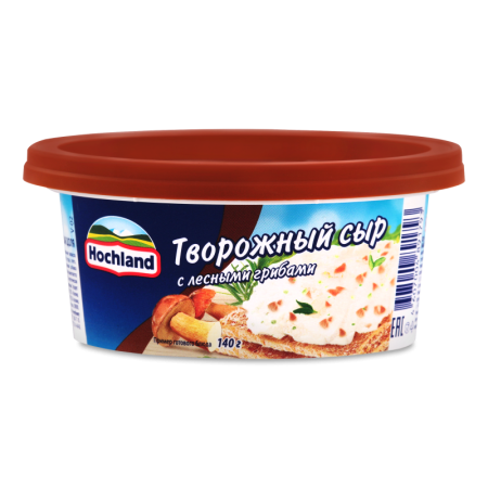 Сыр Hochland Творожный Лесные Грибы 140гр Стак