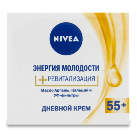 Крем Nivea д/лица Энергия Молодости Дневной 55+ 50мл Кор