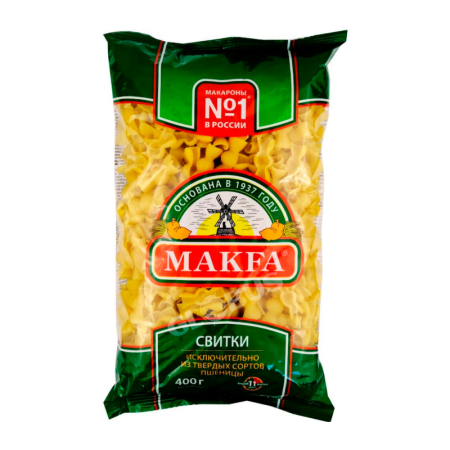 Макароны Makfa Свитки 400гр фл/п