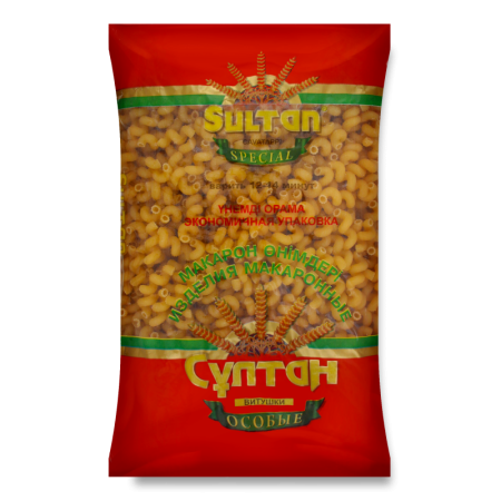 Макароны Султан Вертушки Особые 1600гр фл/п