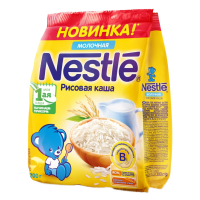Каша Nestle Рисовая Молочная 200гр стаб/б