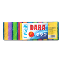 Губки Кухонные Dara Унив 10+1шт Пленка