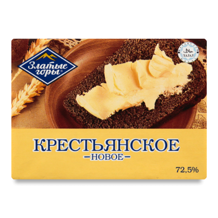 Спред 72.5% растительно-сливочный Крестьянское Златые Горы м/у 180г