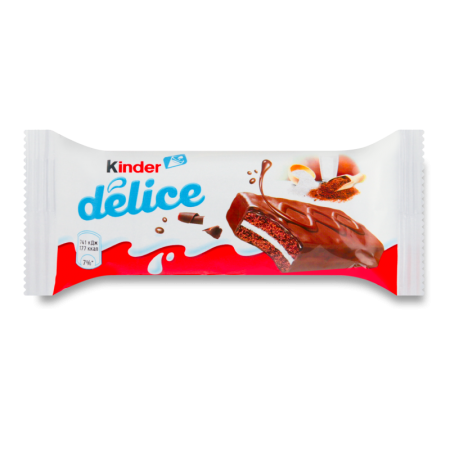 Пирожное Бисквитное с Молочной Начинкой Delice Kinder м/у 39г