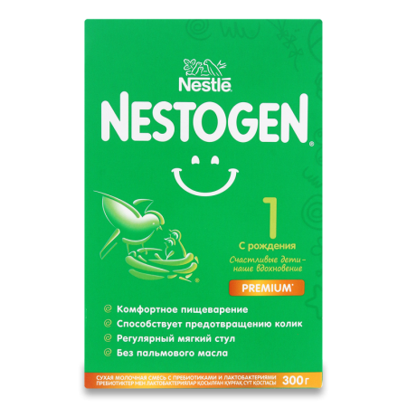 Смесь Nestogen №1 с Рождения 300гр Кор Смесь Nestogen №1 с Рождения 300гр Кор