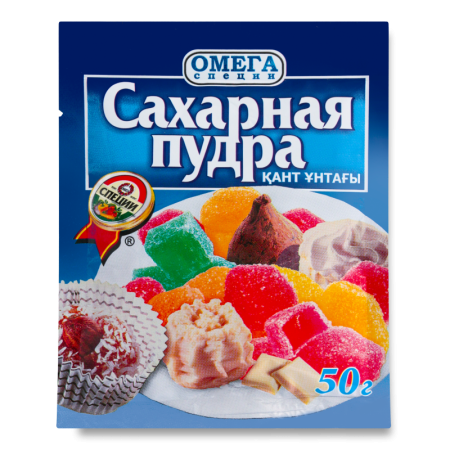 Пудра Сахарная Омега Специи м/у 50г