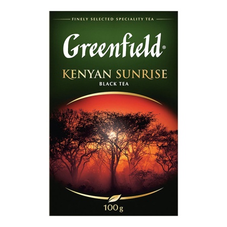 Чай Greenfield Kenyan Sunrise Черн Лист 100гр Кор