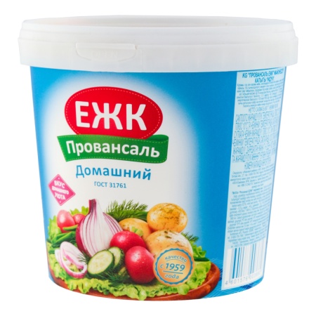 Соус Майонезный Ежк Провансаль Домашний 46% 900гр Вед