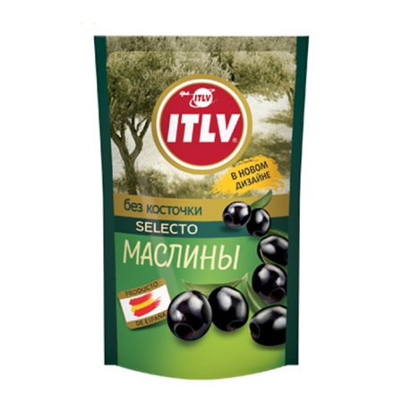 Маслины Itlv б/к 170гр д/п