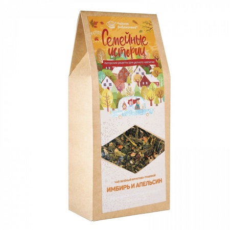 Чай Teaco Зел имбирь/апельсин 70гр Кор