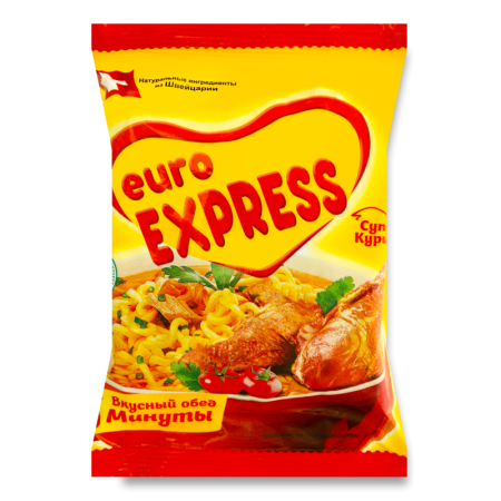 Лапша Быстрого Приготовления Euro Express м/у 60г