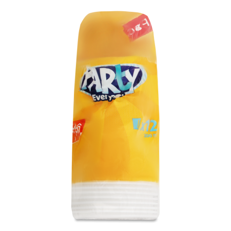 Стаканы Пластиковые Одноразовые 200мл Everyday Paclan 12шт