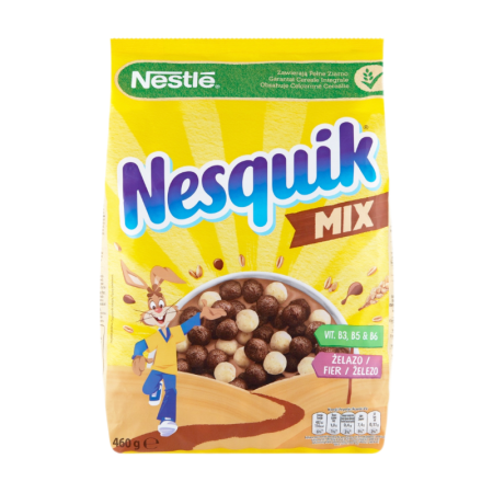 Завтрак nesquik mix Готовый Шоколадный 460г п/п