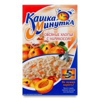 Хлопья Овсяные Быстрого Приготовления с Абрикосом Кашка Минутка к/у 185г