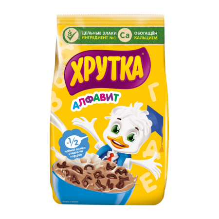 Завтрак Хрутка Готовый Алфавит 230гр Кор