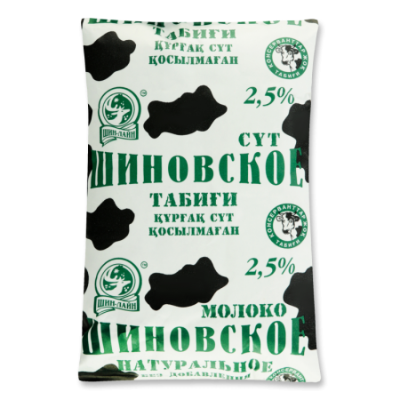 Молоко 2.5% Ультрапастеризованное Шиновское шин-лайн т/п 0.9л