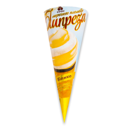 Мороженое Рудь Импреза Бианко Рожок 100гр Кнврт