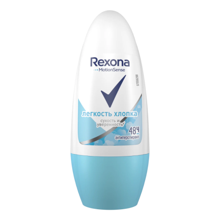 Дезодорант Rexona Cotton Ролик 50мл фл