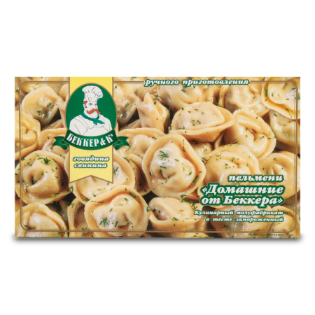 Пельмени Ручного Приготовления говядина-свинина Домашние от Беккера беккер&к к/у 600г