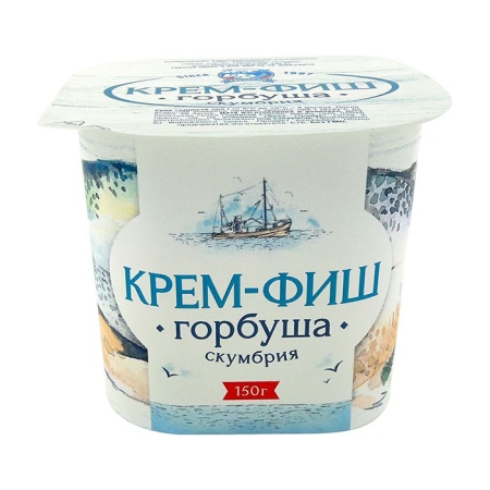 Рыбное Изделие крем-фиш из Горбуши и Скумбрии 150гр Стак