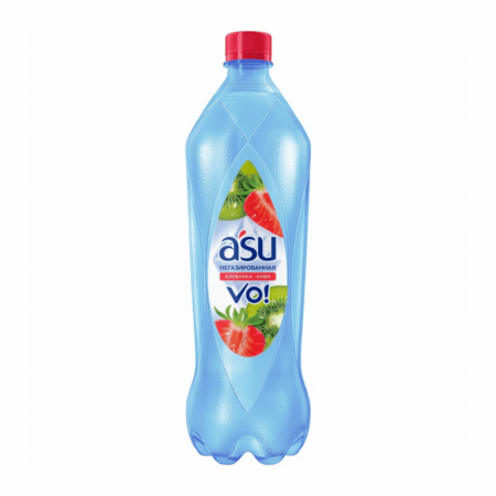 Вода Asu клубника-киви Негазированная 1л п/б