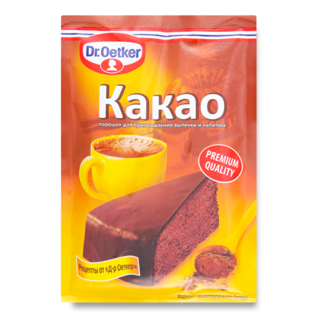 Какао dr.oetker Premium Quality 50гр фл/п